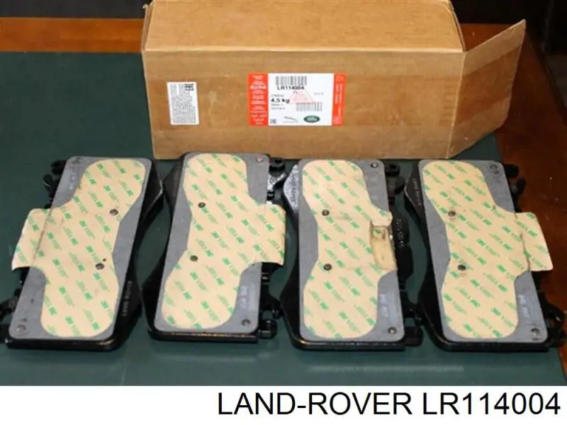 Колодки гальмівні передні, дискові LR114004 Land Rover