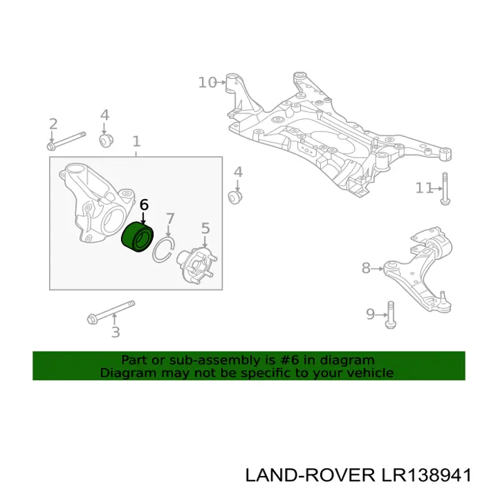 Маточини задніх коліс Moog LRWB13042 ціна, від 34.24 USD