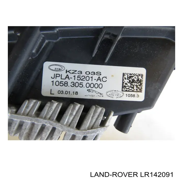 LR142091 Land Rover Фара, ліва