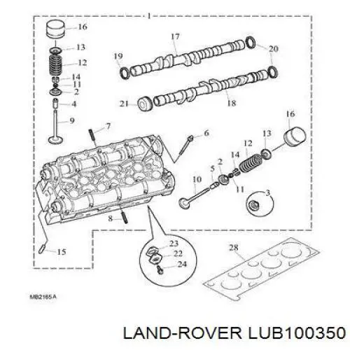 LUB100350 Land Rover 