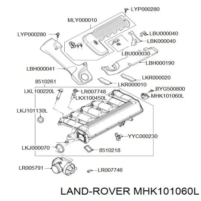 Купити MHK101060L Land Rover Датчик абсолютного тиску
