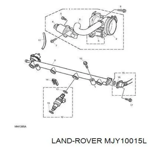  Land Rover MJY10015L ціна, від 8.87 USD