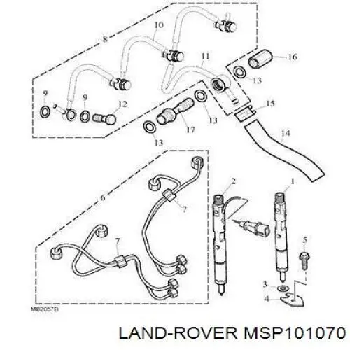 Купити MSP101070 Land Rover 