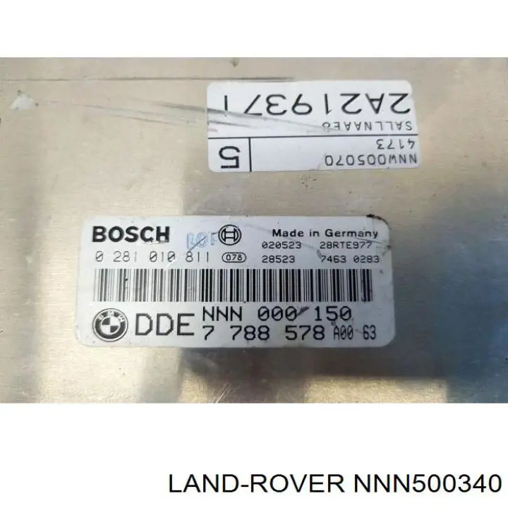 ЕБУ Land Rover NNN000150 ціна, від 62.15 USD