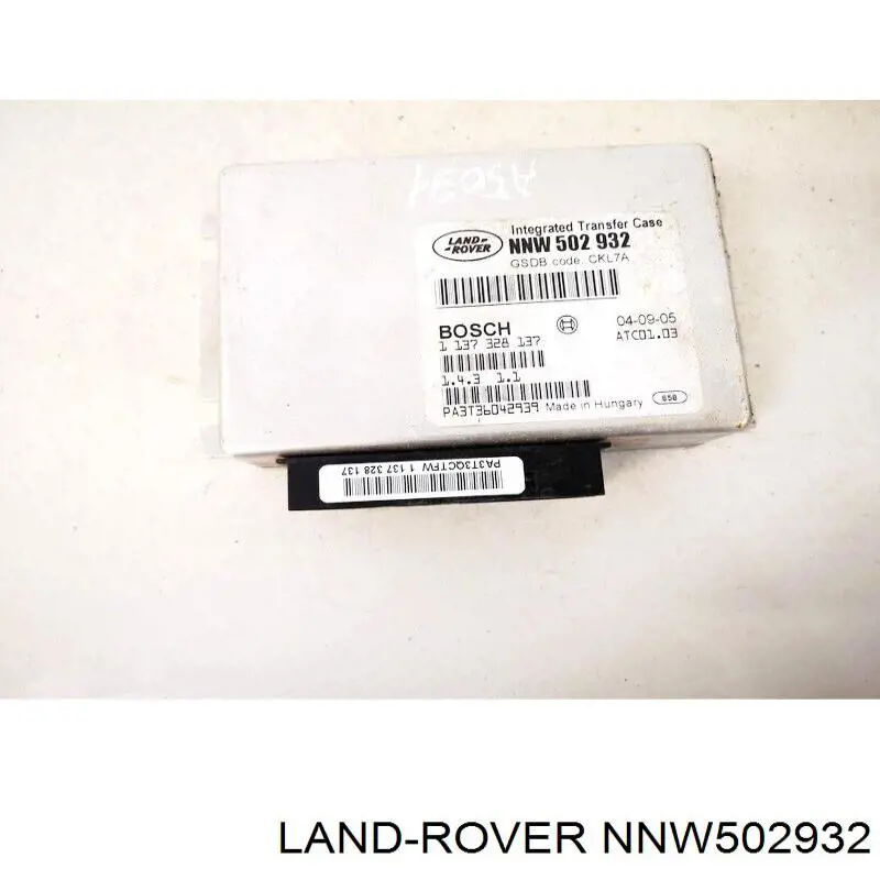 Купити NNW502932 Land Rover Модуль керування роздавальної коробкою