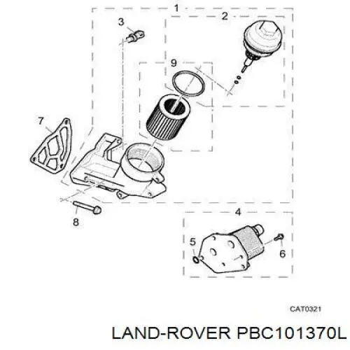 Радіатор масляний Land Rover Freelander 1 (LN) (Land Rover Фрілендер)