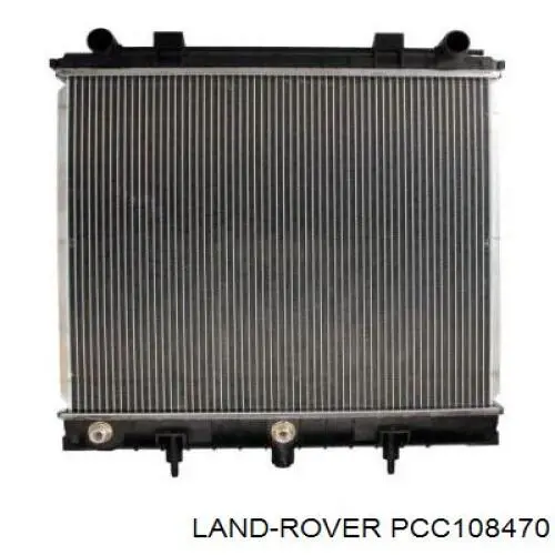 Радіатор охолодження двигуна на Land Rover Range Rover II 
