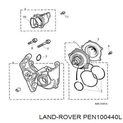  Land Rover PEN100440L ціна, від 21.53 USD