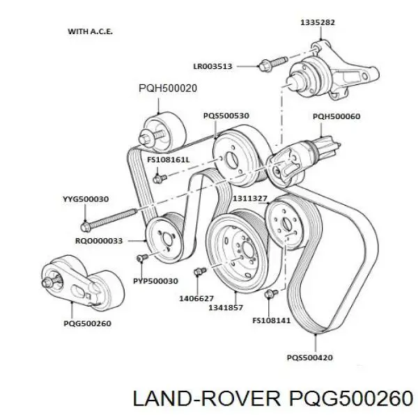  PQG500260 Land Rover