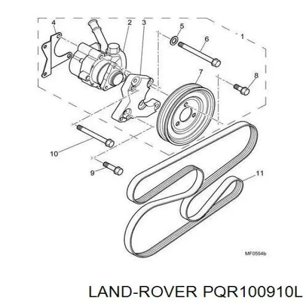  PQR100910L Land Rover