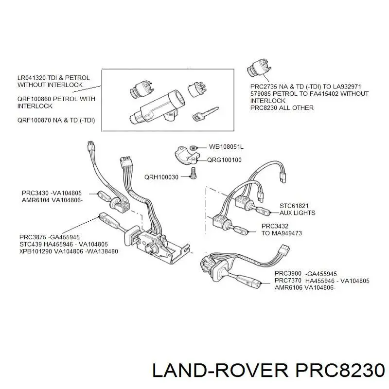  PRC8230 Land Rover