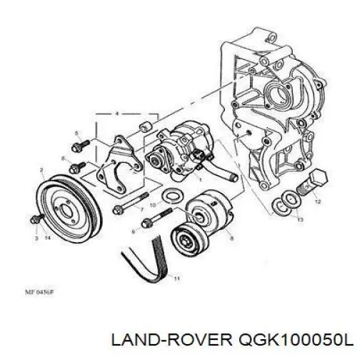  QGK100050L Land Rover