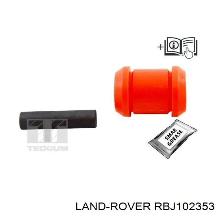 Важіль радіальний передньої підвіски Land Rover RBJ102353 ціна, від 70.59 USD
