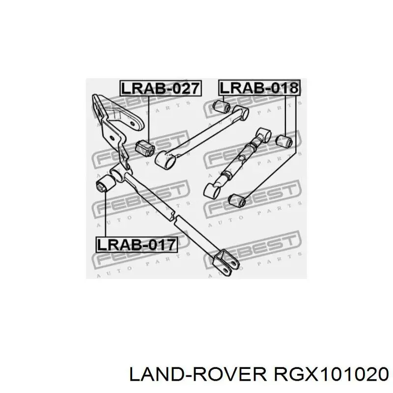 Сайлентблок задньої реактивної тяги Kautek LRBS024