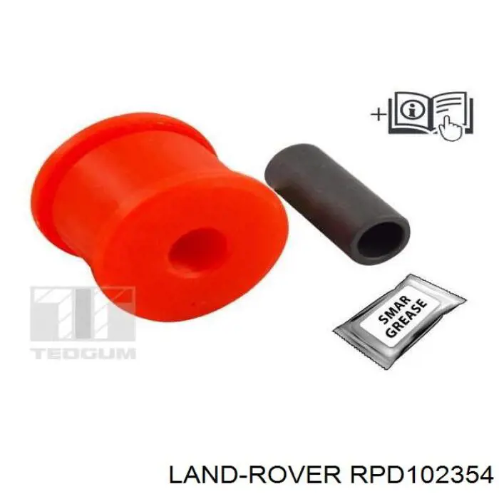 RPD102354 Land Rover Амортизатори задні