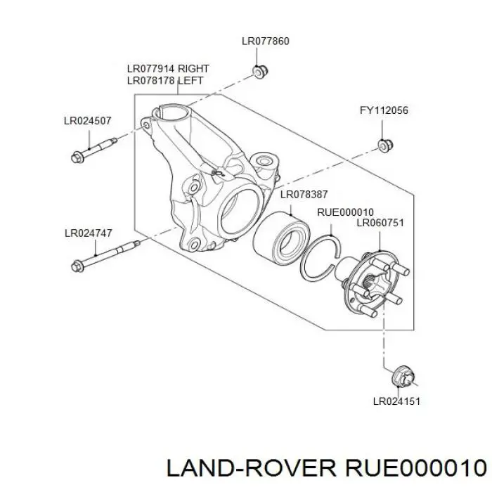 Land Rover RUE000010 ціна, від 9.23 USD