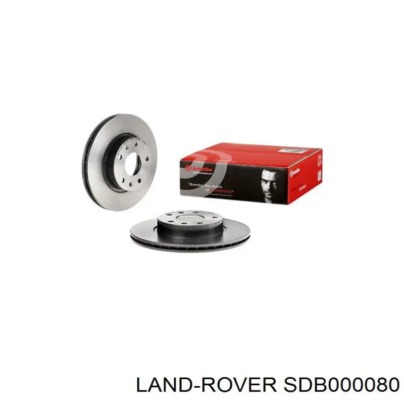 Диск переднього гальма Land Rover SDB000080 ціна, від 32.18 USD
