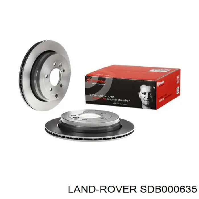 Задні дискові гальма Land Rover SDB000635 ціна, від 52.24 USD