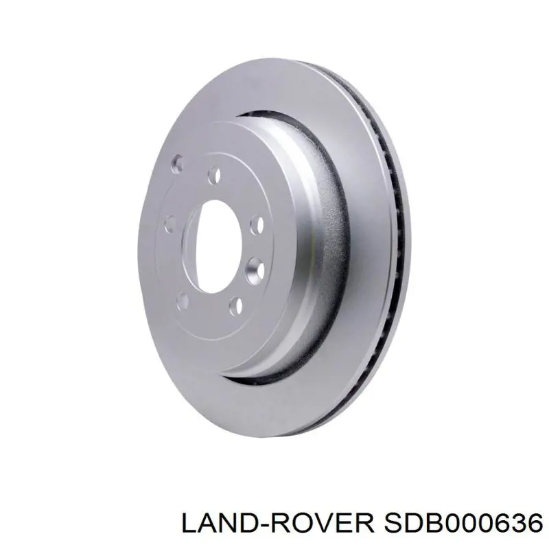 SDB000636 Land Rover диск гальмівний задній