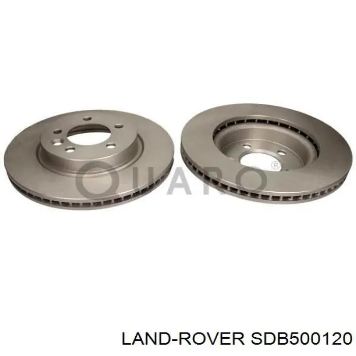 Диск переднього гальма Land Rover SDB500120 ціна, від 58.72 USD
