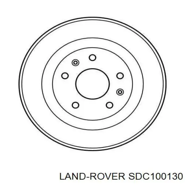 Барабан гальмівний задній SDC100130 Land Rover
