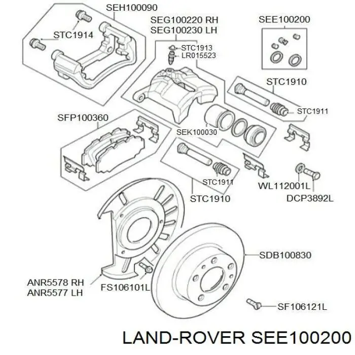  SEE100200 Land Rover