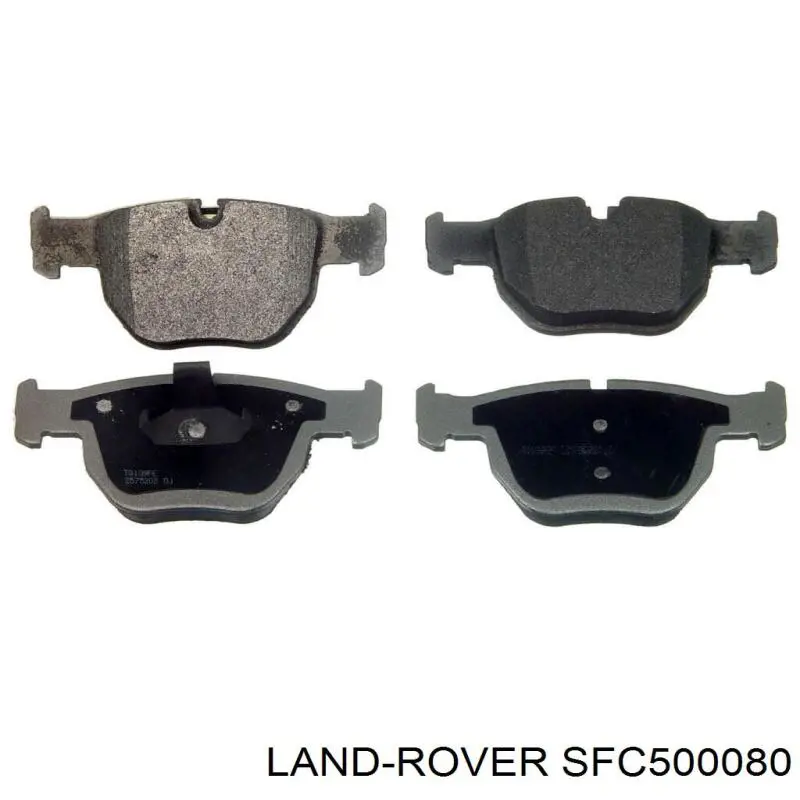 Гальмівні колодки Land Rover SFC500080 ціна, від 48.55 USD