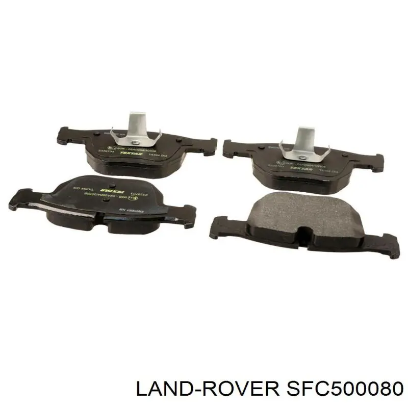 SFC500080 Land Rover колодки гальмівні передні, дискові