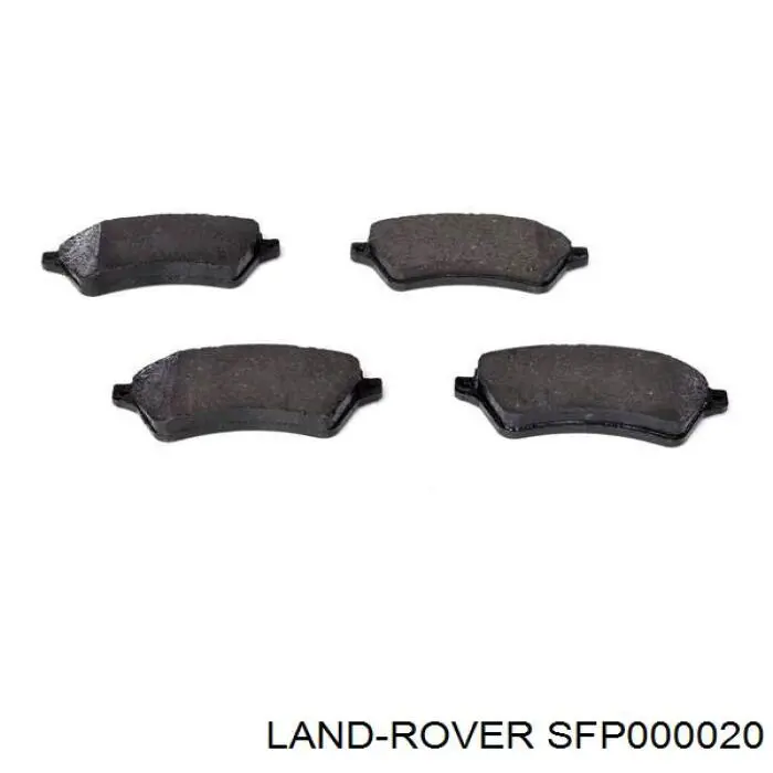 Купити SFP000020 Land Rover Колодки гальмівні передні, дискові