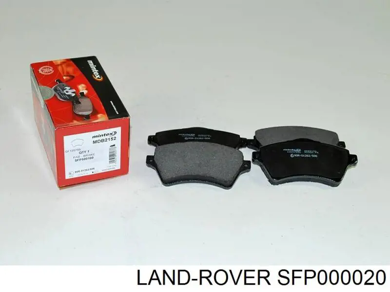 Гальмівні колодки Land Rover SFP000020 ціна, від 26.20 USD