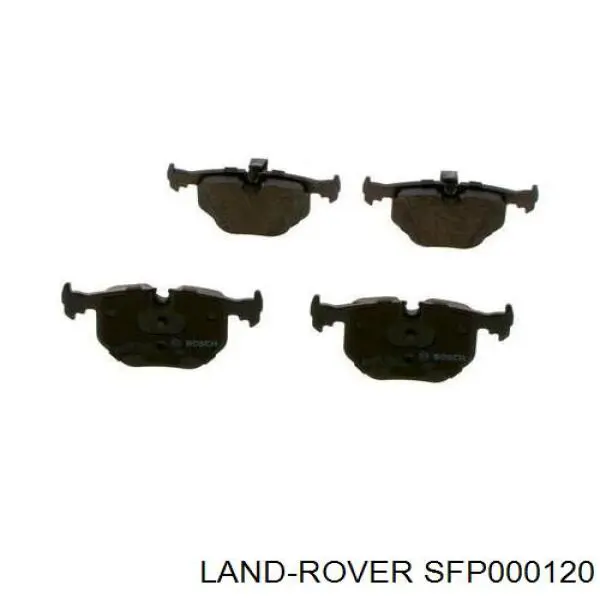 Колодки гальмові задні, дискові SFP000120 Land Rover