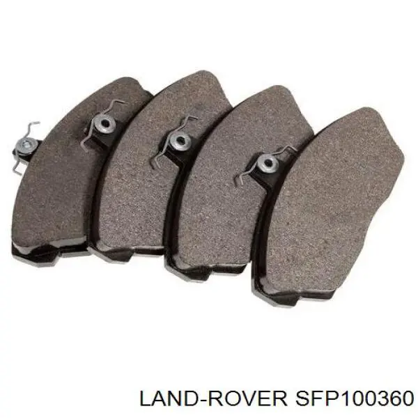 Колодки гальмівні передні, дискові SFP100360 Land Rover