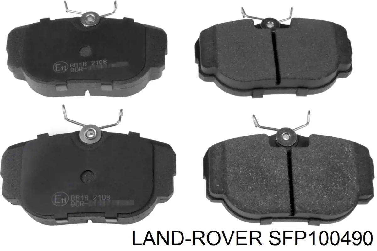 SFP100490 Land Rover колодки гальмові задні, дискові