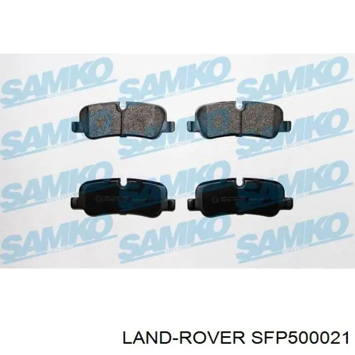 Колодки гальмові задні, дискові SFP500021 Land Rover