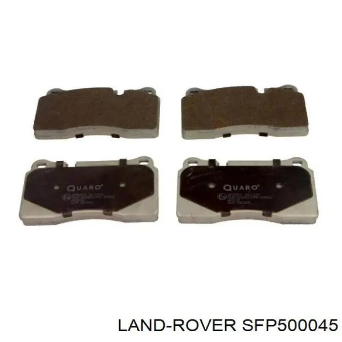 Колодки гальмівні передні, дискові SFP500045 Land Rover