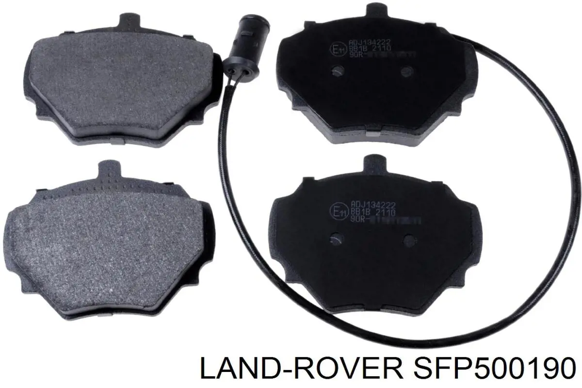 SFP500190 Land Rover колодки гальмові задні, дискові