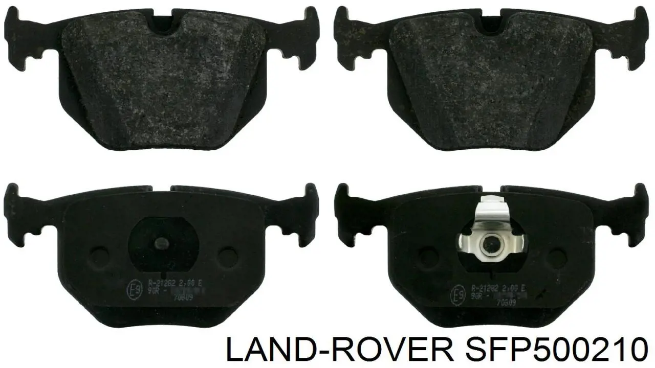 SFP500210 Land Rover колодки гальмові задні, дискові