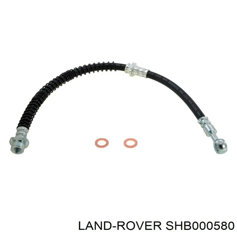 SHB000580 Land Rover Гнучка гальмівна трубка передня