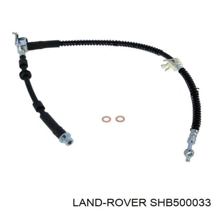 Шланг гальмівний передній, лівий Land Rover SHB500033 ціна, від 64.08 USD