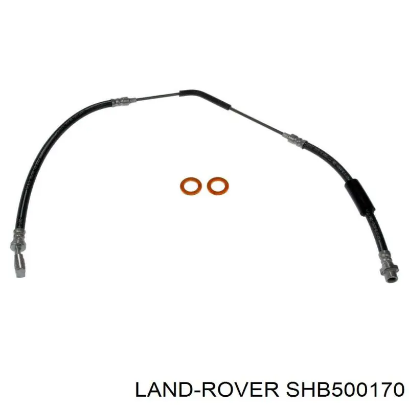 Шланг гальмівний задній SHB500170 Land Rover
