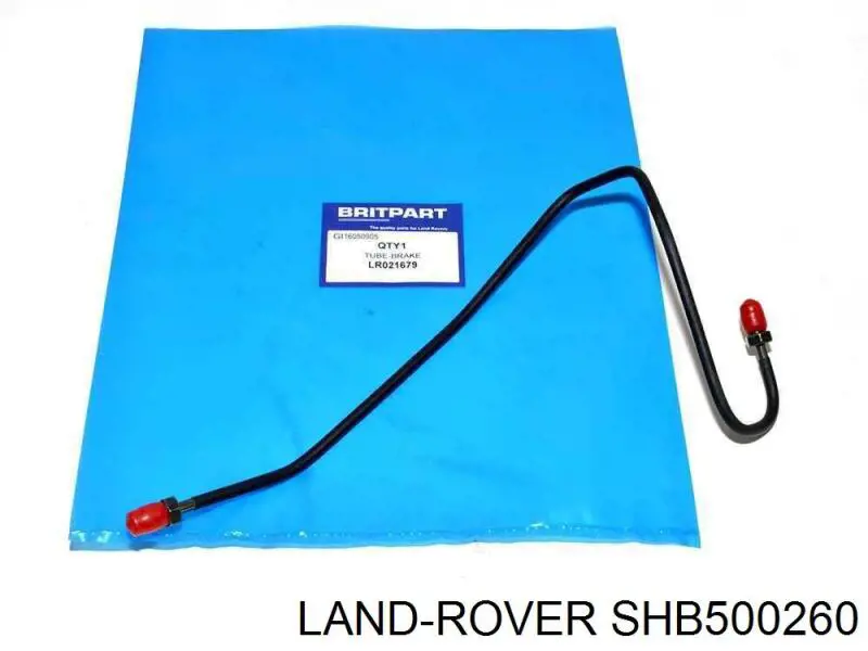 Шланг гальмівний передній, лівий Land Rover SHB500034 ціна, від 38.00 USD