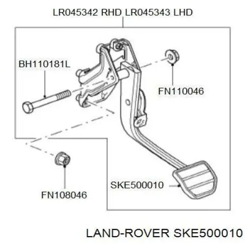 SKE500010 Land Rover 