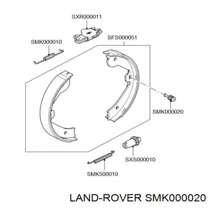  SMK000020 Land Rover