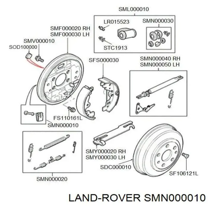  SMN000010 Land Rover