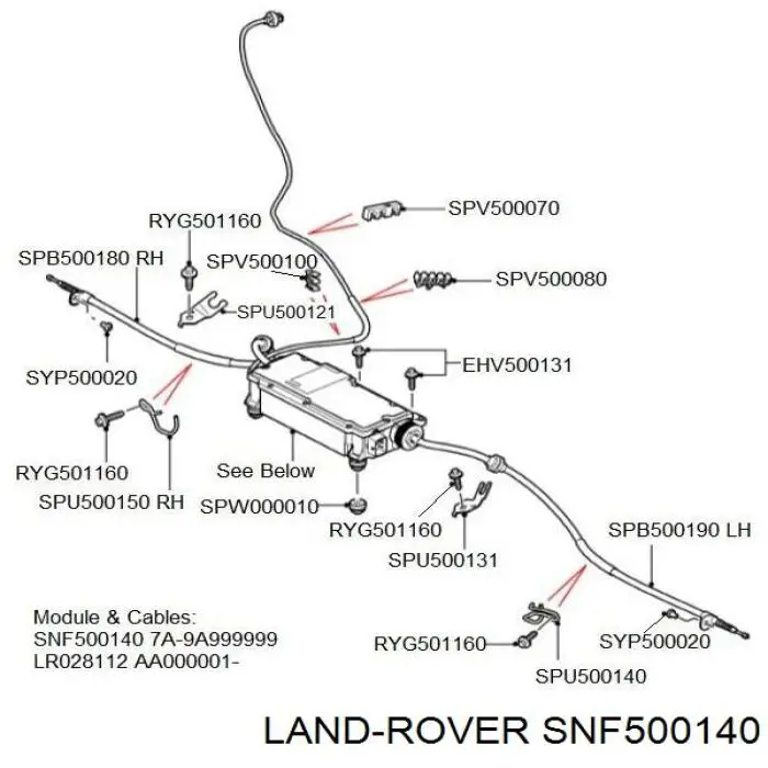  SNF500140 Land Rover