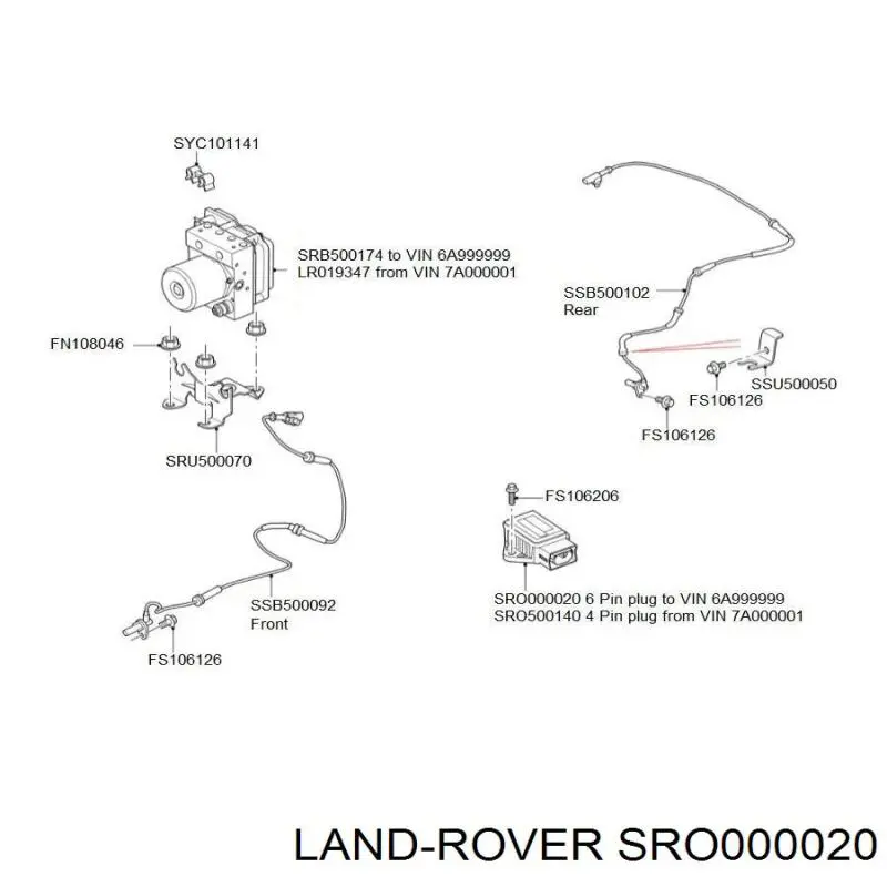  Land Rover SRO000020 ціна, від 18.47 USD