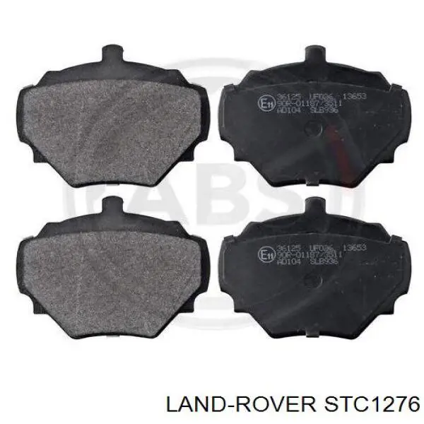 Задні гальмівні колодки Land Rover STC1276 ціна, від 24.24 USD