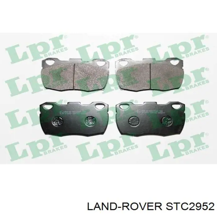 Гальмівні колодки Land Rover STC2952 ціна, від 29.45 USD