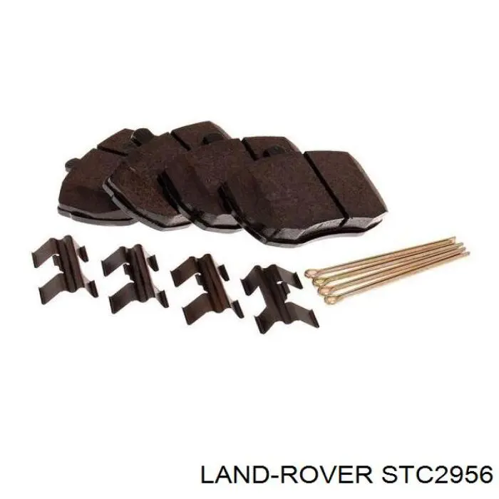 Передні тормозні колодки STC2956 Land Rover