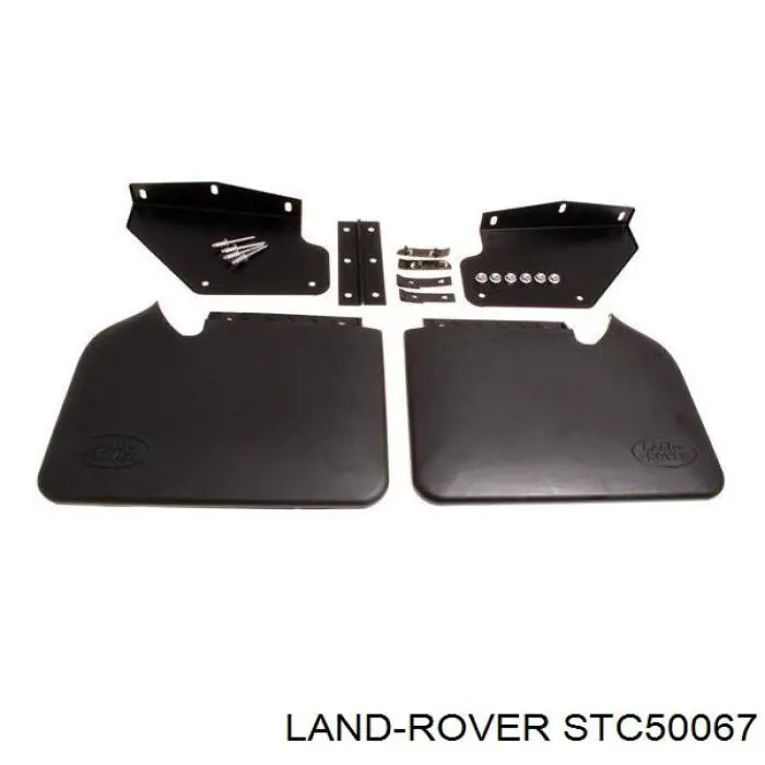 STC50067 Land Rover бризковики передні, комплект